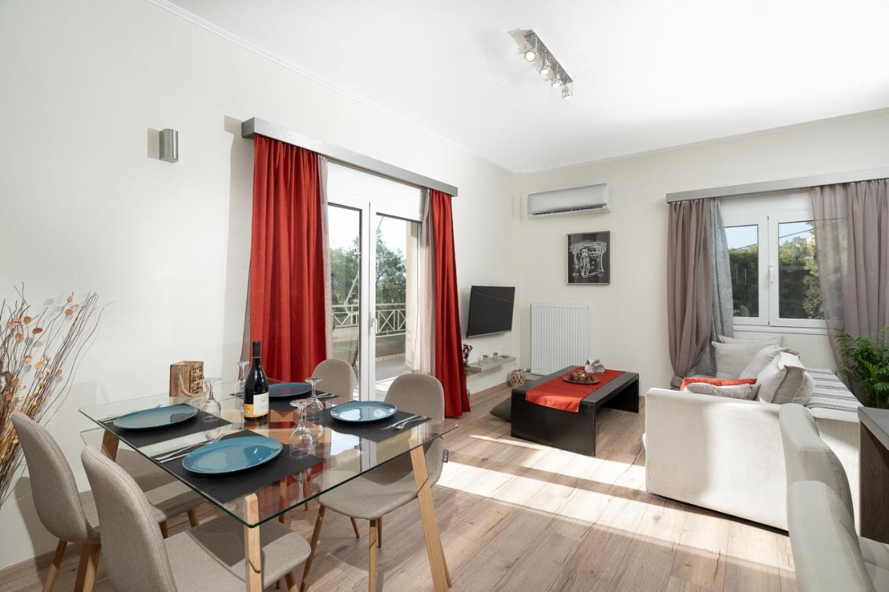 Mtc-Sfs Apartment By The Sea And Airport Pórto Ráfti 外观 照片
